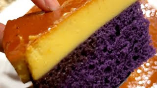 Ube Leche Flan Cake  Filipino Dessert [upl. by Yerggoeg]