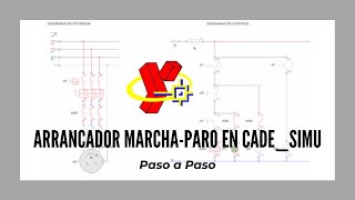 Arrancador MarchaParo En CadeSimu Paso a Paso [upl. by Aiden837]