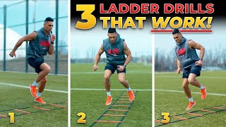 SPEED amp AGILITY Deceleration Ladder Drills  Improves Footwork Balance Stability amp More [upl. by Lekar]