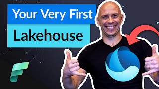 Create your FIRST Lakehouse in Microsoft Fabric [upl. by Domash]