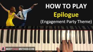 HOW TO PLAY La La Land  Epilogue Engagement Party Theme Piano Tutorial Lesson SHEET MUSIC [upl. by Lapham]