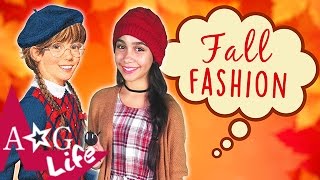 Fall Lookbook DIY Sweater  Pumpkin Recipe  AG Life  Episode 45  AmericanGirl [upl. by Endaira434]