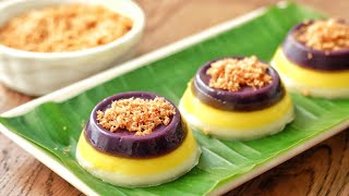 Sapin Sapin  How to Make Mini Sapin Sapin  Meryendang Pinoy Recipe [upl. by Whitney]