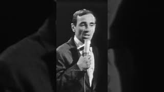 Charles Aznavour quotLes Comédiensquot chanson [upl. by Wilbur]