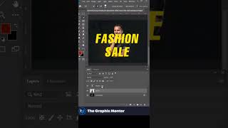 Make Outline Text Effect in PhotoshopTips and tricks viral photoshop graphicdesigne shorts [upl. by Eintrok]