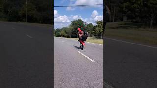 Saturday street ride burnout bikelife dirtbike honda yamaha stunt streetbike [upl. by Orlantha]