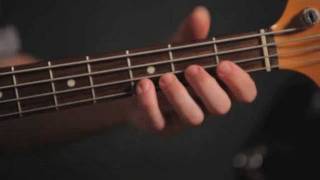 How to Position Your Left Hand  Bass Guitar [upl. by Brodeur]