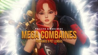 MIR4  MEGA COMBAINES  TENTANDO PET LENDAS [upl. by Annaihs]