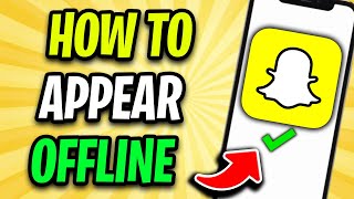 How To Appear Offline on Snapchat 2024 Guide [upl. by Zared]