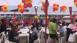 Feria Gastronómica en Mercado Húsares de Comas fyp parati [upl. by Bushore]