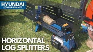 New Horizontal Log Splitters  5 Tonne and 7 Tonne Horizontal Splitters for Longer Logs [upl. by Gleich]