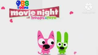 PBS Toons Movie night with Hoops and yoyo Valentines promo fanmade [upl. by Neiviv407]