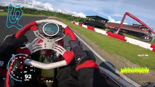 Some Laps At Roskilde Racing Center  Rotax Senior [upl. by Krisha537]