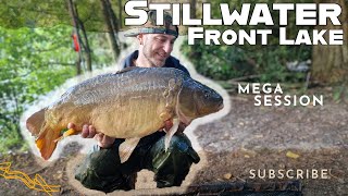 Mega Session10 Carp Run on Stillwater Front Lake Carp Fishing [upl. by Silyhp]