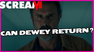 Can Dewey Return In Scream 7 [upl. by Oiracam]