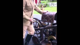 1885 Daimler Reitwagen Motorcycle [upl. by Seditsira]