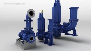 Submersible Immersible amp Bearing Frame pumps from Hidrostal [upl. by Dincolo]