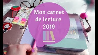 Mon carnet de lecture  Reading Journal 📝  Les 6 premiers mois [upl. by Atteve]