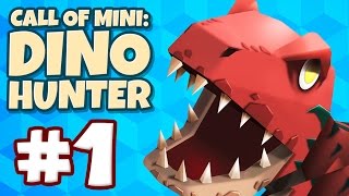 LETS HUNT SOME DINOS  Call Of Mini Dino Hunter  Part 1 [upl. by Jedidiah]