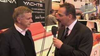 Interview Nautic 2012  investissement et croissance pour Latitude 46 Tofinou [upl. by Eelana]