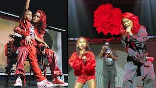 Teyana Taylor and Daughter Junie Performing On The Stage During Her Rose Petal Farewell Tour [upl. by Elleda]