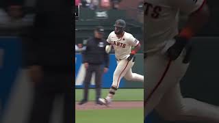 Heliot Ramos is the FIRST righthanded hitter EVER with a splash hit in San Francisco [upl. by Laris163]