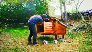 Finishing my solar electricity shed  Offgrid Homestead in Central Portugal [upl. by Casteel]