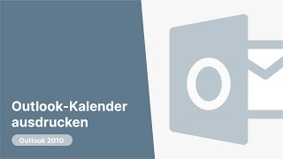 OutlookKalender ausdrucken [upl. by Rawlinson]