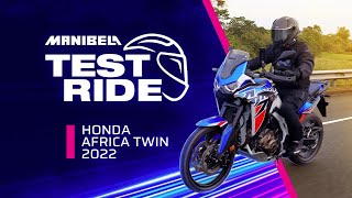 The Legendary Honda Africa Twin 2022 Edition  Manibela Test Ride [upl. by Noemis]