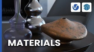 Working with materials in VRay for SketchUp [upl. by Ibbob729]