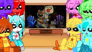 Smiling Critters React To Poppy Playtime Chapter 4 I Found Rejected Critter Cardboard II Naomi 🐰 [upl. by Edelsten921]