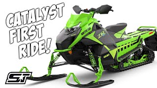 2024 Arctic Cat CATALYST ZR 600 RXC Detailed FIRST LOOK [upl. by Mose780]