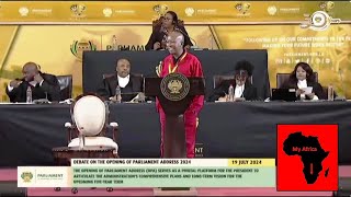 Julius Malema Telling Ramaphosa He Is A Sellout With GNU  Debate [upl. by Assek824]