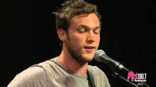 Phillip Phillips quotGone Gone Gonequot LIVE at MIX 1007 [upl. by Hpesoy653]