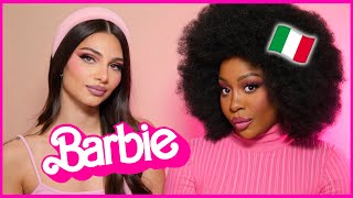 OGGI DIVENTIAMO DELLE BARBIE 💕  Glam Makeup Tutorial [upl. by Edwina431]