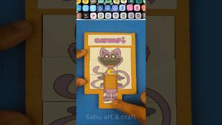 Catnap Cardboard Puzzle Games shorts catnap games artandcraft [upl. by Ostraw]