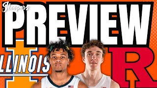 Illinois vs Rutgers Preview and Predictions [upl. by Tilden]