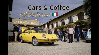 Alfa GTV amp Fulvia HF going to Cars amp Coffee quotallItalianaquot [upl. by Carree]