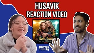 Husavik Reaction  Eurovision Song Contest The Story of Fire Saga  Netflix [upl. by Hras]