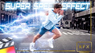 FLASH Super Speed Effect  Final Cut Pro X Tutorial [upl. by Westphal]