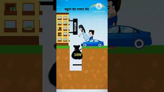 समझ दार लड़की cartoon story shortvideo [upl. by Ahseuqram]