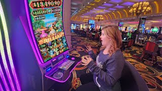 I Hit BIG on the First Slot Machine I Played Today [upl. by Jesse]