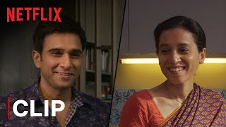 Is Love Enough Sir  Tillotama Shomes Adorable Gift To Vivek Gomber  Netflix India [upl. by Aklog]