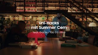 Galaxy Tab S10 Ultra UniHacks mit Summer Cem Skizze zu Bild I Samsung [upl. by Solakcin]