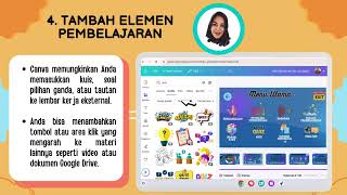 quotTutorial Membuat Media Pembelajaran Interaktif MPI Menggunakan Canvaquot [upl. by Arissa]