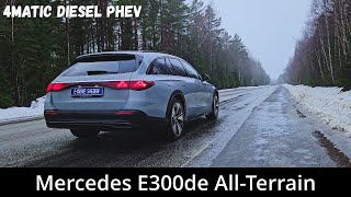 2024 Mercedes E300de AllTerrain 4Matic 313hp  Walkaround  Acceleration  Sound  Range test  4K [upl. by Kakalina]