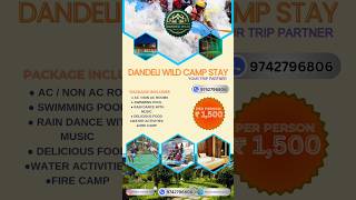 Dandeli Resorts Booking 📞 9742796806 amp Wateractivities Booking dandeli resort wateractivities [upl. by Ausoj]