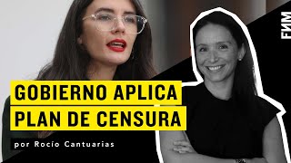 Rocío Cantuarias Gobierno aplica plan de censura [upl. by Adnomar]