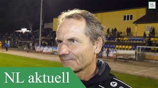 Landespokal Angermünder FC gegen Energie Cottbus  Trainerstimmen [upl. by Karilla]