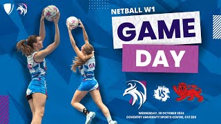 Netball  Coventry W1 vs Cambridge W3 [upl. by Siesser]